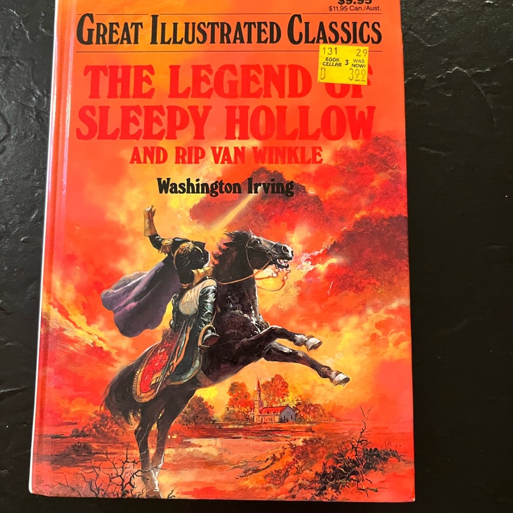 The Legend of Sleepy Hollow Illustrated Book